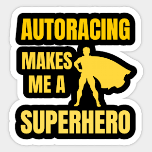 Autoracing Sticker